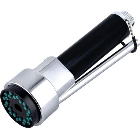 Douchette de robinet de cuisine en laiton chromé, G1/2, compatible avec les robinets extractibles. (1/4)