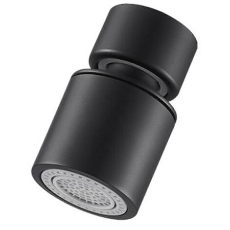 Douchette de robinet de cuisine avec filtre, pare-éclaboussures rotatif et réglable, buse de robinet avec mousseur et mitigeur d'évier (1/5)