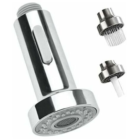 Douchette extractible de rechange pour robinet de cuisine, buse de remplacement pour lave-vaisselle, buse de rinçage à 2 modes pour la cuisine (1/5)