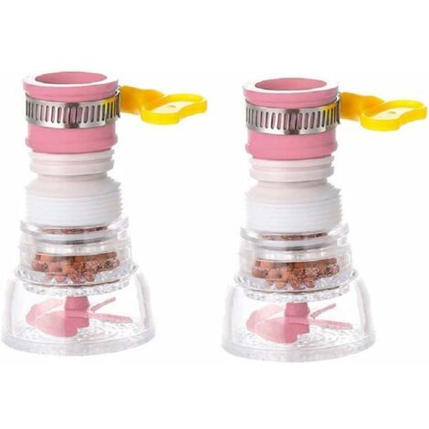2 robinets de cuisine, filtre anti-éclaboussures pour robinet, bec de robinet (1/5)