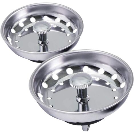 Filtre de remplacement pour crépine d'évier de cuisine, tuyau de vidange standard (3- (1/5)