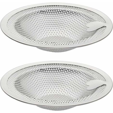 Crépine d'évier en forme de cœur, filtre d'évier en acier inoxydable, grille d'évier, bouchon d'évier, crépine de vidange, panier de crépine d'évier, quantité (1/5)