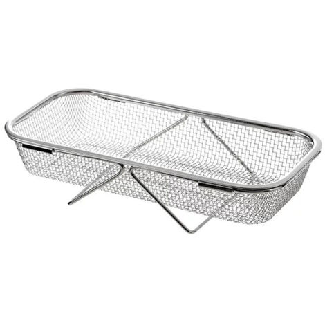 Égouttoir coulissant en acier inoxydable pour évier de cuisine, 31 x 12,5 cm (1/5)