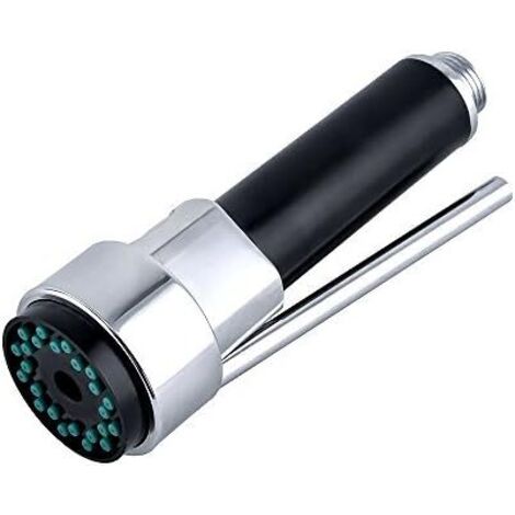 Robinet mitigeur de salle de bain et de cuisine en laiton massif de haute qualité et durable, douchette extractible, pièce de rechange, finition chromée polie (1/5)