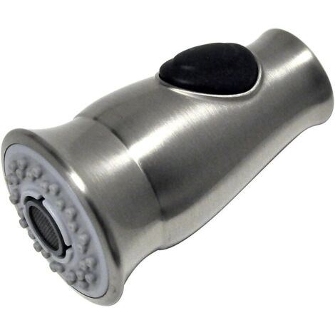 Douchette extractible pour robinet de cuisine Smart Spray, acier inoxydable, lot de 1 (1/5)