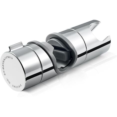 Support de pommeau de douche - Support de douche réglable en ABS 19-22 mm, support universel de remplacement pour barre de douche coulissante 18-25 mm, accessoires pour pommeau de douche (1/5)