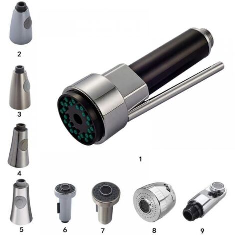 Pièces détachées pour robinet de cuisine, composants de la tête de pulvérisation (1/4)