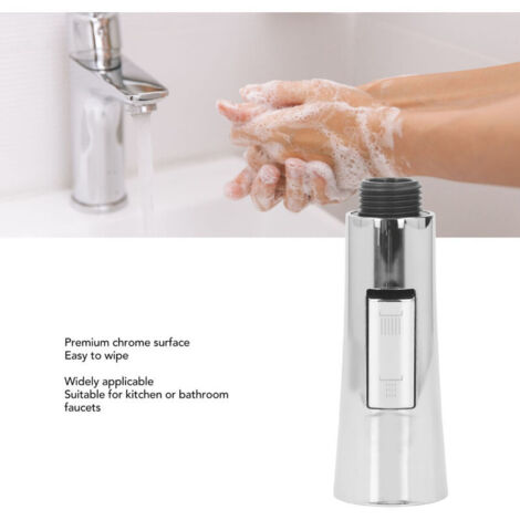 Douchette de robinet de cuisine, interface G1/2 générique, remplacement pour robinet de salle de bain et cuisine (1/5)
