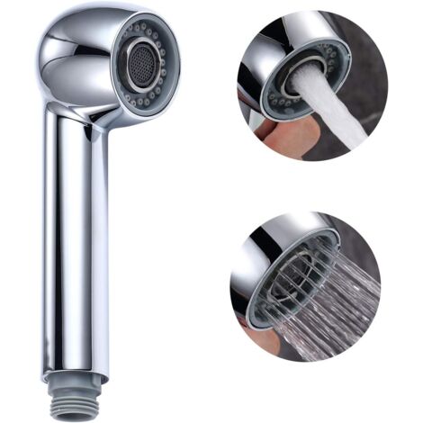 Robinet de douche à main Silver Mirror G1/2, pommeau de douche de cuisine (1/5)