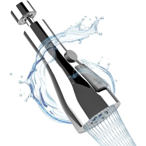 Aérateur de robinet rotatif à 360°, buse de robinet d'économie d'eau pour robinet de cuisine FM22/M20/M22/M24, jet d'eau pour la cuisine, adaptateur d'extension de robinet (1/5)