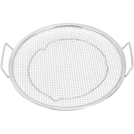 Corbeille à fruits à double anse en acier inoxydable pour salon, table basse, panier égouttoir créatif pour la maison, corbeille à fruits, panier à goûter, filtre à disque argenté (1/5)