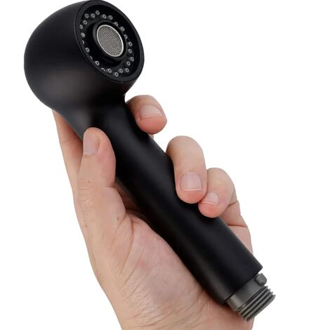 Pièce de rechange pour robinet de cuisine : pommeau de douche extractible avec réglage du jet, raccord G1/2, protection anti-éclaboussures. (1/5)