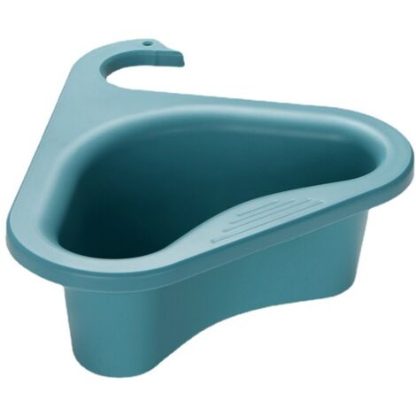 Panier d'égouttage Swan, séparation humide/sec, panier filtre pour déchets de cuisine, égouttoir suspendu, support de rangement pour égouttoir, bleu (1/2)