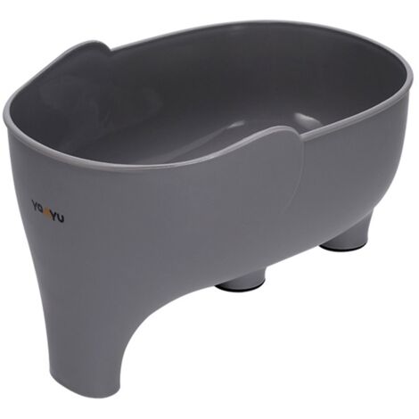 Égouttoir multifonctionnel pour évier, porte-torchons, panier d'égouttage en forme d'éléphant, porte-éponge (1/5)