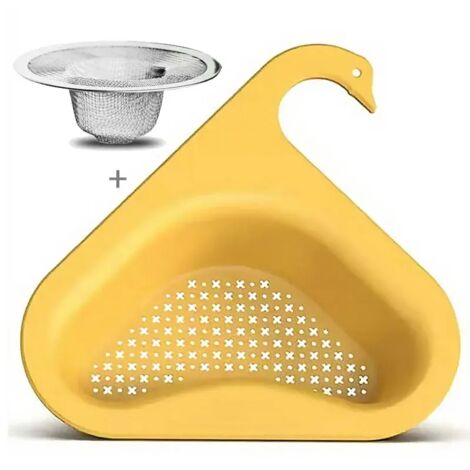 Égouttoir à légumes, panier filtre pour robinet, passoire pratique en polypropylène, pour fruits et ustensiles de cuisine. (1/5)