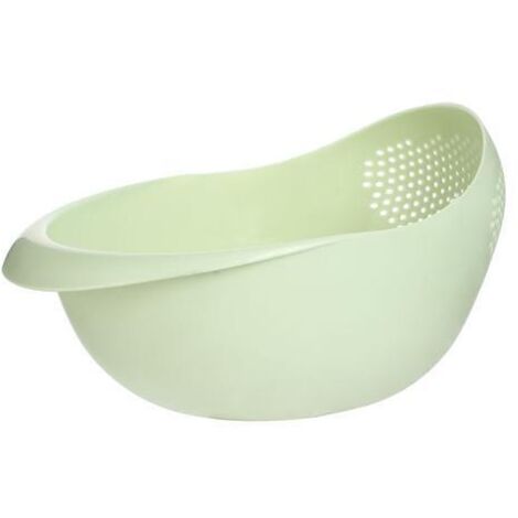 Filtre à riz, haricots et petits pois en plastique alimentaire, panier de lavage avec égouttoir. (1/5)