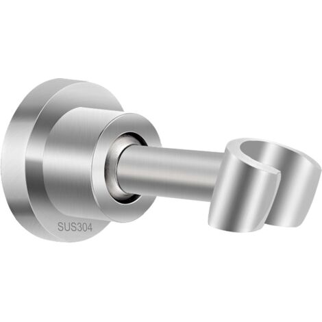 Support de pommeau de douche - Support de douche en acier inoxydable 304 - Support pivotant et réglable - Support pour douchette (1/5)