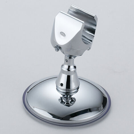 Support de douche à ventouse, fixation murale réglable pour pommeau de douche de salle de bain (1/5)