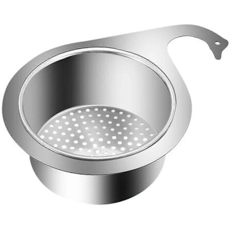 Panier-filtre d'évier Swan en acier inoxydable, panier-filtre suspendu pour robinet NEUF (1/5)