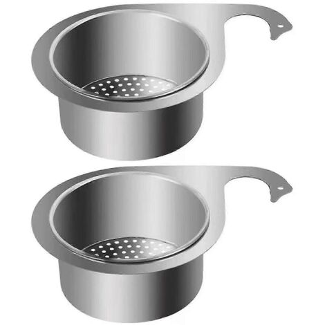 Passoire d'évier en acier inoxydable en forme de cygne, panier filtrant, organisateur pour évier de cuisine (1/5)