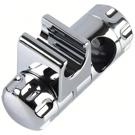 Support de pommeau de douche de rechange réglable en ABS coulissant, support de pommeau de douche à main, support de fixation coulissant pour tige de douche (1/5)