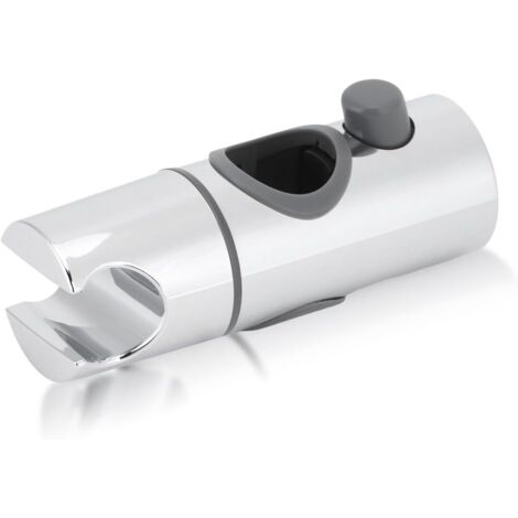 Support de pommeau de douche en ABS 25 mm pour salle de bain, accessoire de remplacement pour barre de support réglable, compatible avec la barre de douche coulissante. (1/5)