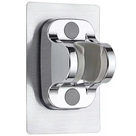 Support de douchette sans perçage, support mural pour pommeau de douche, support universel réglable pour pommeau de douche, accessoires de salle de bain (128CM) (1/3)