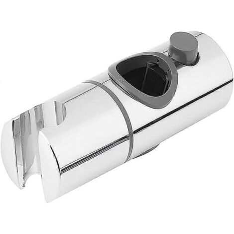 Support de pommeau de douche réglable GETIT, compatible avec les barres de douche rondes standard de 25 mm (1/4)