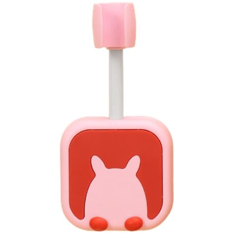 Support mural auto-adhésif pour bras de douche, douchette pour enfant avec pommeau de douche, rotation à 360°, accessoire de salle de bain sans perçage (1/5)