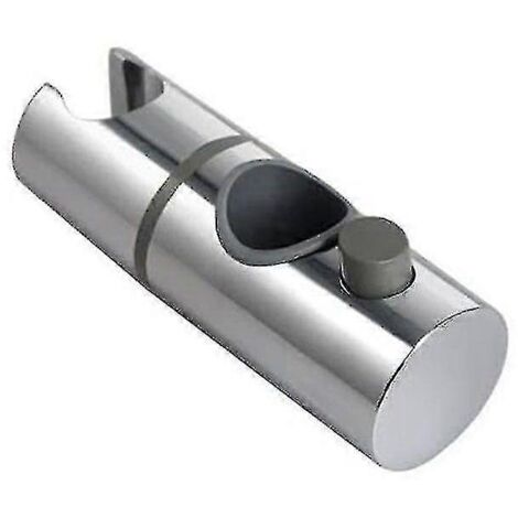 Support de pommeau de douche réglable à 360° pour barre coulissante en ABS de 28 mm de diamètre (1/5)