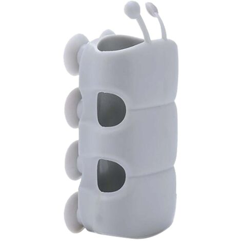 Support de pommeau de douche pivotant, étanche, robuste et stable, sans perçage, pour salle de bain (1/5)
