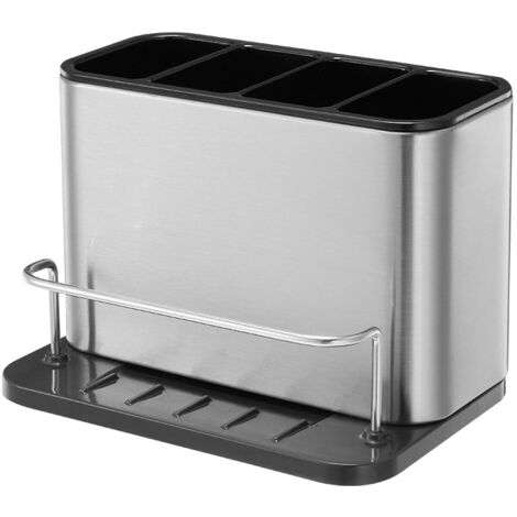 Rangement/Organisateur pour évier, égouttoir à vaisselle, brosse et détergent (1/3)