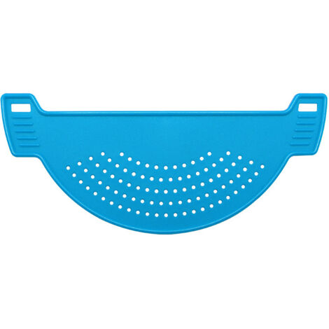 Panier à filtre bleu en asphalte, ustensiles de cuisine, filet multifonctionnel en plastique, filtre à eau, gadget de cuisine (1/4)