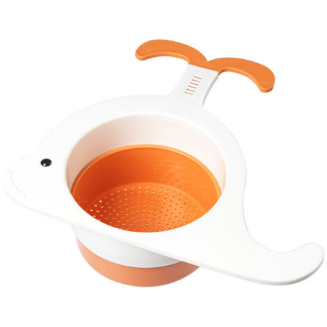 Passoire d'évier de cuisine, bonde Valbasket, filtre d'évier Valbasket, récupérateur de déchets alimentaires, récupérateur de nourriture pour tous les éviers (1 blanc) (1/5)