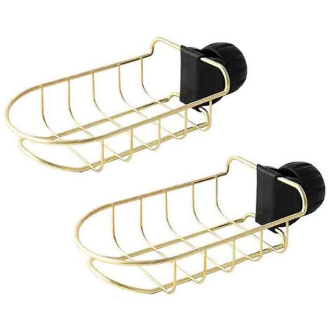 Étagère de rangement suspendue pour éponges de cuisine ou de salle de bain, avec support à éponges. (1/5)