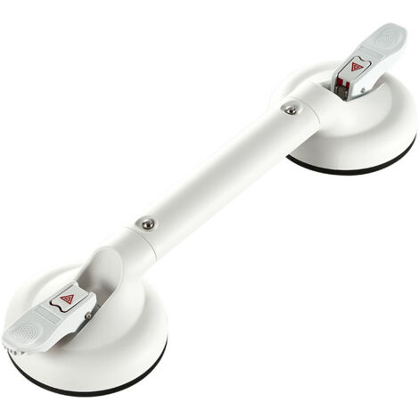 Poignée de douche, compatible avec les anciennes baignoires murales et les barres de douche, ventouses puissantes avec support intégré-AquaForge (1/3)