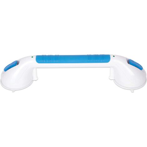 Poignée de douche Ultra Grip 40 cm (16 po) - Double poignée verrouillable pour baignoire et douche - Produit d'assistance pour les personnes âgées et les personnes handicapées-AquaForge (1/5)