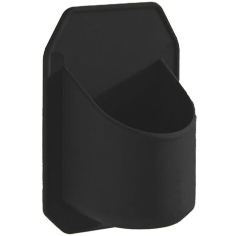 Porte-gobelet de douche portable pour canettes de bière Poignées en silicone noir-AquaForge (1/5)