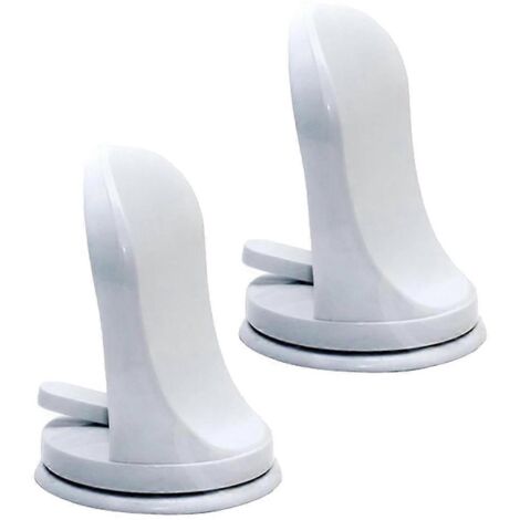 2 marches de douche, repose-pieds à ventouses avec poignée, tabouret de baignoire portable pour douche B-AquaForge (1/5)