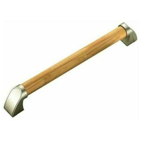 Poignée de douche en bois, poignée de douche de baignoire antidérapante et sécurisée en bois pour personne âgée handicapée - 34 cm-AquaForge (1/5)