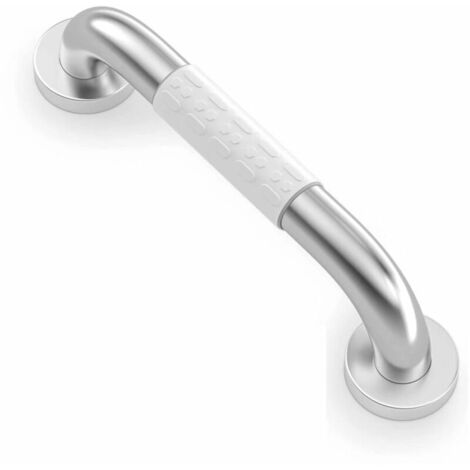 Barre d'appui pour toilettes, barre d'appui murale en acier inoxydable pour salle de bain, poignée de baignoire antidérapante, barre d'appui pour douche et salle de bain-AquaForge (1/5)