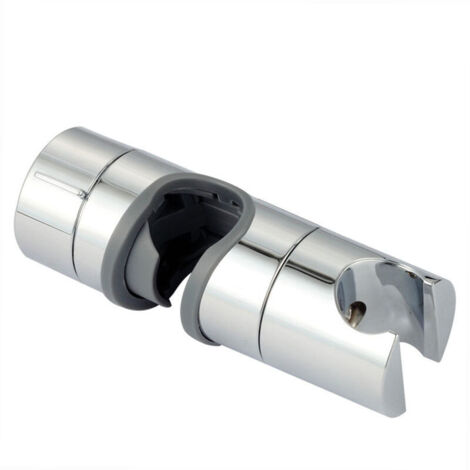 Support de pommeau de douche durable avec traitement de surface, barre coulissante réglable universelle pour diamètre extérieur de 18 à 25 mm, conception intégrée en ABS avec surface antidérapante-Aqu (1/5)