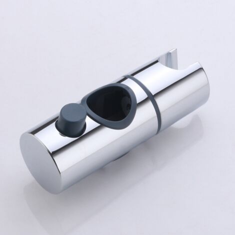 Support de pommeau de douche réglable à 360° pour barre coulissante en ABS de 28 mm de diamètre (1/5)