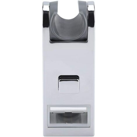 Support de pommeau de douche en ABS chromé, réglable en hauteur, barre de douche coulissante, console de salle de bain (1/5)