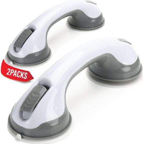 2 poignées de douche, barres d'appui pour baignoires et douches, poignées de douche pour seniors, support mural pour seniors, barres d'appui de douche pour seniors, barres d'appui de douche-AquaForge (1/5)