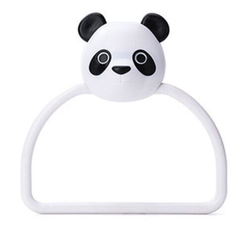 Porte-serviettes en plastique pour enfants, anneau porte-serviettes à ventouse, porte-serviettes de salle de bain, pour cuisine d'hôtel (FMY)-AquaForge (1/5)