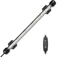 Lampe LED pour aquarium, lampe submersible pour aquarium avec voiture