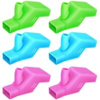 Lot de 6 rallonges de robinet en silicone pour lavabo et lavabo