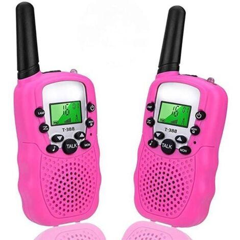Talkies-walkies (lot de 2) pour enfants, portée de 3 km, son clair (1/5)