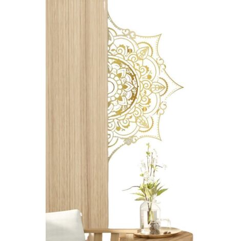 Decorazione festiva Mandala con motivo dorato, 39x78 cm, per camera da letto (1/4)
